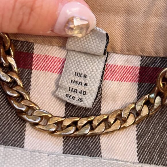 Authentic Burberry Sandringham trench coat Tan (US size 6) Great condition! - Picture 2 of 12